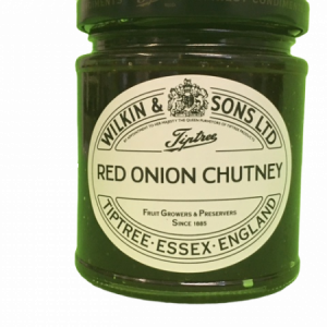 Picture of red onion chutney