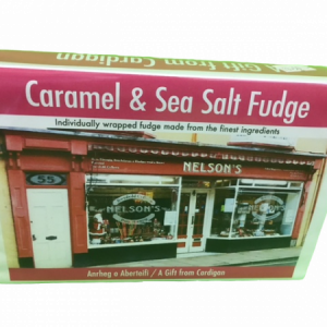 Picture of caramel and sea salt fudge